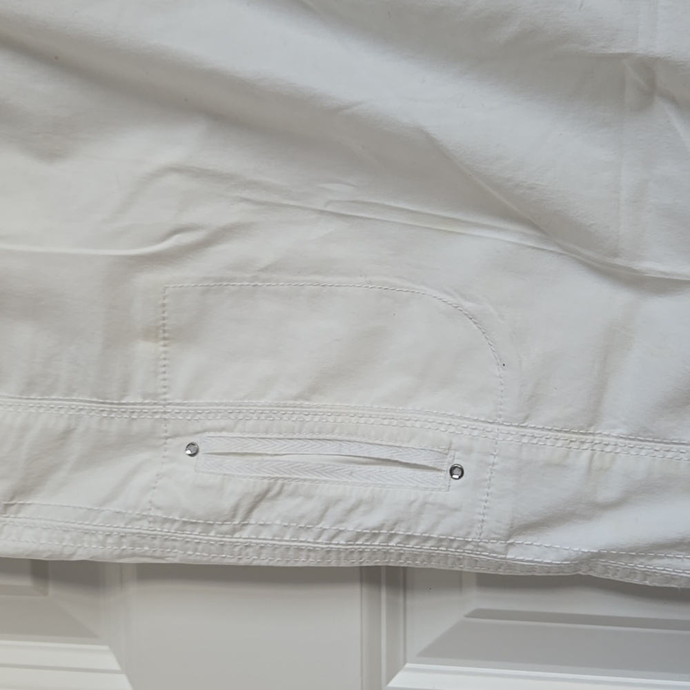 White Cargo Pants - Picture 5 of 10